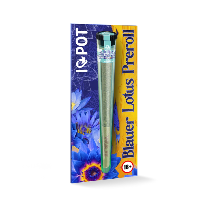 ILovePot Blauer Lotus Prerolls für Verkaufsautomaten