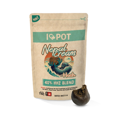 ILovePot HHZ Hasch 40% - (verpackt im Standbodenbeutel, versch. Größen)